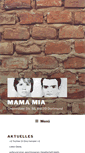Mobile Screenshot of pizzeria-mama-mia.de